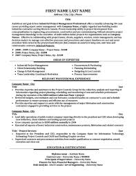 project management consultant resume