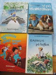 Förlagets dekorerade pappband med ett skyddsomslag i dåligt skick, naggat och med tejplagade revor samt fuktrand på bakre delen. Astrid Lindgren Bocker Vasterastorget Se Annonsera Gratis Pa Vasterass Basta Och Storsta Kop Salj Marknad