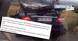 Welche stadt gehört zu welchem kürzel. Schwerer Unfall In Bulgarien Angehorige Werden Gesucht Faktencheck