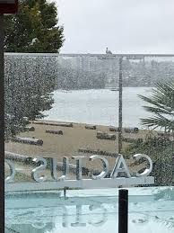 Hello 922andrewj, our english bay location definitely has some of the best beach views and all around excellent vibes. English Bay Beach In Foreground Picture Of Cactus Club Cafe English Bay Vancouver Tripadvisor