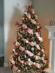 Red Green Silver Christmas Tree Christmas Tree Decorations Diy Pencil Christmas Tree Creative Christmas Trees
