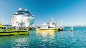 The tauranga cruise port is also convenient for day trips to rotorua, where steaming geysers and geothermal wonders create a fascinating, otherworldly landscape. Luxury Celebrity Solstice Cruise Ship Docked Port Tauranga New Zealand Video By C Colorapt Stock Footage 283376776