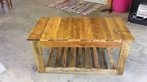 Heat with a hair dryer for about 1 minute. Stained Wood Pallet Coffee Table Easy Pallet Ideas