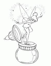 635 x 881 gif pixel. Tinkerbell And Peter Pan Coloring Pages To Print Coloring Home
