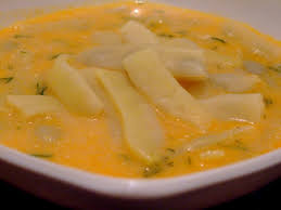 Au, fasole verde şi tăiat în 2 sau 3 piese. Ciorba De Pastai Cu Smantana