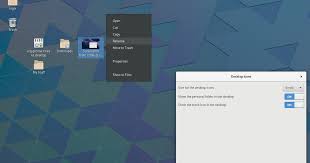 Your desktop icons may be hidden. Desktop Icons Gnome Shell Extension 1 0 Release Candidate Available Linux Uprising Blog