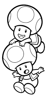 Nintendo super mario toad coloring page. Mario Coloring Pages 100 Best Pictures Free Printable