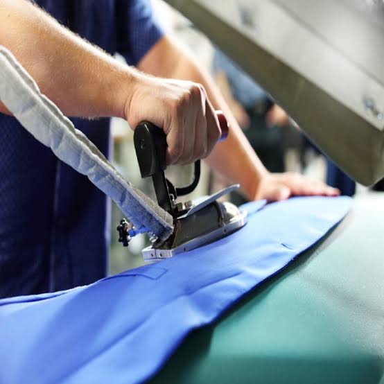 Professionally pressed garments