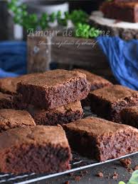 Brownie Au Chocolat Fondant Et Moelleux Amour De Cuisine Recette En 2020 Brownie Chocolat Moelleux Brownie