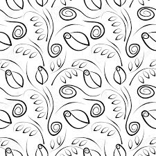 Exclusive 40 categories 1000+ patterns. Seamless Vector Floral Pattern Decorative Ornamental Black And Royalty Free Cliparts Vectors And Stock Illustration Image 57375586