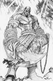 God Of Waaaaaaaaaar By Sandoval Art Kratos God Of War Art God Of War