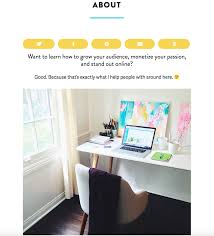 Copy is an important element of an about page. 8 Simple About Me Page Examples Media Maven