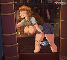 Hermione at the library [Harry Potter] (CaptainJerkpants) : rrule34