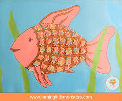 Free templates are a great go to for coloring pages or several craft ideas. Rainbow Fish Printable Taming Little Monsters