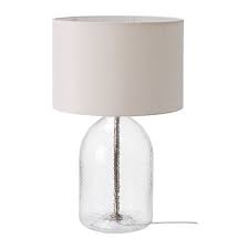 Allanit Table Lamp White Glass Shop Ikea Ca Ikea Glass Lamp Base Ikea Table Lamp Lamp