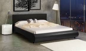 200 x 140 cm (l x b) einfache montage matratze: Kunstlederbett Fur 2 Personen Groupon Goods