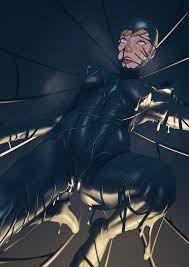 1girls abs ahe gao alien black bodysuit blonde hair blue eyes  blush bodysuit bonding breasts broken rape victim cameltoe clenched hand  corruption covered breasts covered nipples erect nipples erect
