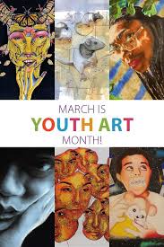 March Is Youth Art Month Yam Join The Celebration By Letting Everyone Know Why Visual Arts Education Matters To You And To Ot Arts Month Jr Art National Art