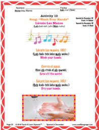 Eliminate static electricity in time (you can wash your hands). Wash Your Hands In Spanish By Theresa Gunderson Tpt