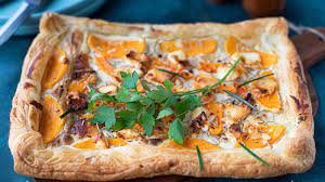 Blatterteig Kurbis Quiche Rezept Gutekueche De