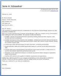 Customer Service Manager Cover Letter Sample Resume Downloads Cover Letter For Resume Sample Resume Cover Letter Cover Letter Example