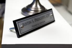 Desk Nameplate Office Accessory Personalized Wood Desk Plaque Etsy In 2020 Name Plate Desk Plaques Office Accessories