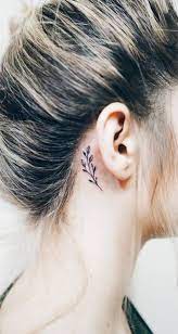 Small Bird Silhouette Tattoo Ears 19 Ideas Neck Tattoos Women Silhouette Tattoos Bird Silhouette Tattoos