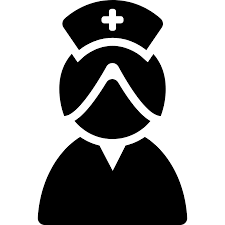 Enfermera Silueta Iconos Gratis De Medico