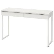 Besta Burs Biurko Polysk Bialy 120x40 Cm Sprawdz Szczegoly Produktu Ikea High Gloss White Ikea White Desks