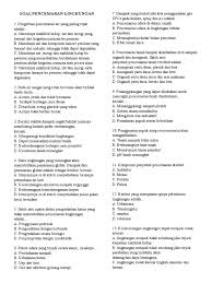 Maybe you would like to learn more about one of these? Soal Pencemaran Lingkungan Pdf