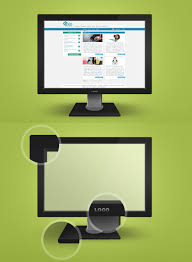 Pc Monitor Mock Up Psdfree Psd Vector Icons Graphics Mockup Psd Psd Mockup Template