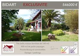 Vendue Bidart Maison Paysagiste Agence Immobiliere Biarritz