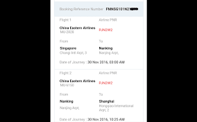 Ticket To China United Airlines And Travelling