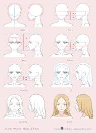 How to draw anime head face. 8 Step Anime Woman S Face Drawing Tutorial Animeoutline