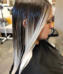 Airtouch Technique What It Is How It S Done And Why Your Clients Will Be Saying Bye Bye To Traditional Balayage Ha White Hair Color Silver Hair Color Hair