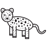 Pages for kids, coloring sheets, free colouring book, illustrations, printable pictures, clipart, black and white pictures, line art and drawings. How To Draw A Baby Cheetah