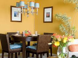 A slipper chair also makes a versatile pick for small spaces or entryways, adding a touch of decor & a plush, comfy seat. Yellow Transitional Dining Room With Wicker Chairs Hgtv