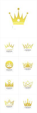 Crown gold logo icon vector template buy photos ap. Yellow Crown Logo Logodix