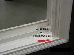 It's important to regularly inspect your windows for any debris and clear it out to prevent drainage problems. Replacement Window Comparison Chart For Pella Pro Star And Atrium 8600