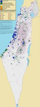 Map of israel and palestinian territories following oslo ii. Detailed Demographic Map Of Palestine Israel With An Overlay Showing The Locations Of The Villages Depopulated During The Nakba Mapporn