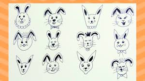 At artranked.com find thousands of paintings categorized into thousands of categories. 12 Cute Doodle Bunny Rabbit Faces Drawing With Different Expressions Doodle Bunny Rabbit Faces Youtube
