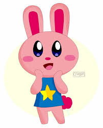 Kirby The Rabbit By Https Www Deviantart Com Kirby Kun123 On Deviantart Kirby Animal Crossing Rabbit