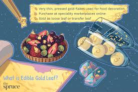 And gemstones are allowed, but remember, allah controls your fate. What Is Edible Gold Leaf