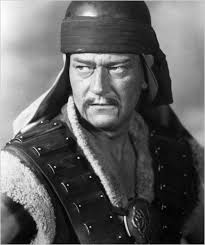 John Wayne nei panni di Gengis Khan. - john_wayne_as_genghis_khan