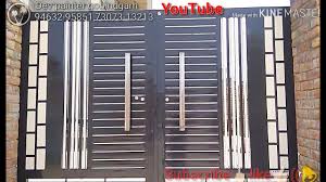 Alibaba.com offers 2,288 entrance gate design products. New Modern Steel Main Gate Design And Painting Youtube