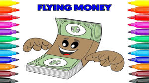 Free emoji icons in the emoji style for user interface and graphic design projects. Flying Money Emoji Coloring Pages