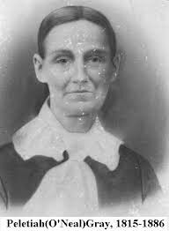Peletiah “Pelly” O'Neal Gray (1815-1886)