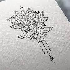 Image Result For Geometric Lotus Flower Tattoo Lotus Flower Tattoo Design Tattoos Geometric Lotus Tattoo