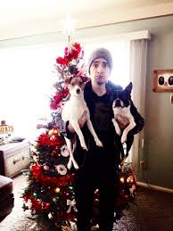 Image Brendon Holding Bogart And Penny Lane Fall Out And Panic Brendon Urie Bogart Panic At The Disco