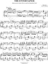 Arranged by andrew wrangell edited by samuel dickenson. Scott Joplin The Entertainer Sheet Music Piano Solo In C Major Transposable Download Print Sku Mn0037683